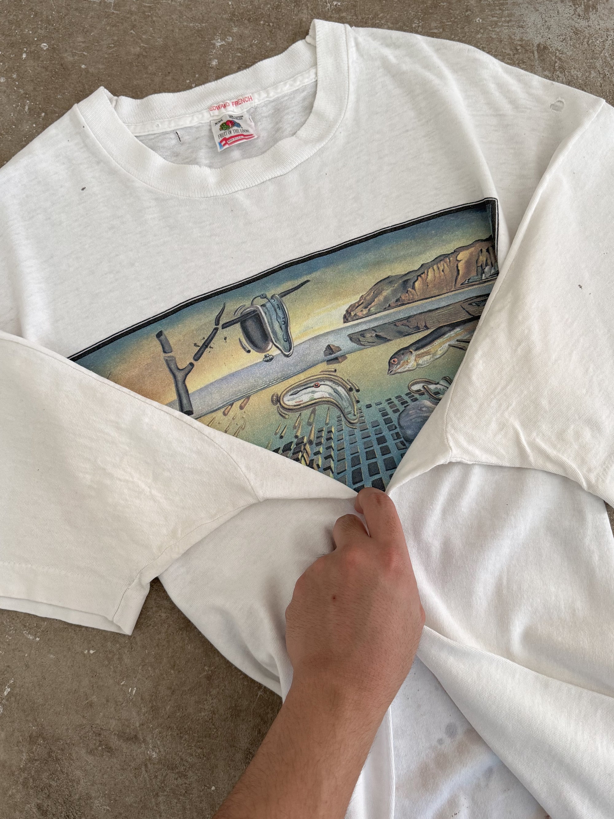 Early 90s Salvador Dali "The Disintegration of the Persistence of Memory" Tee (XXL)