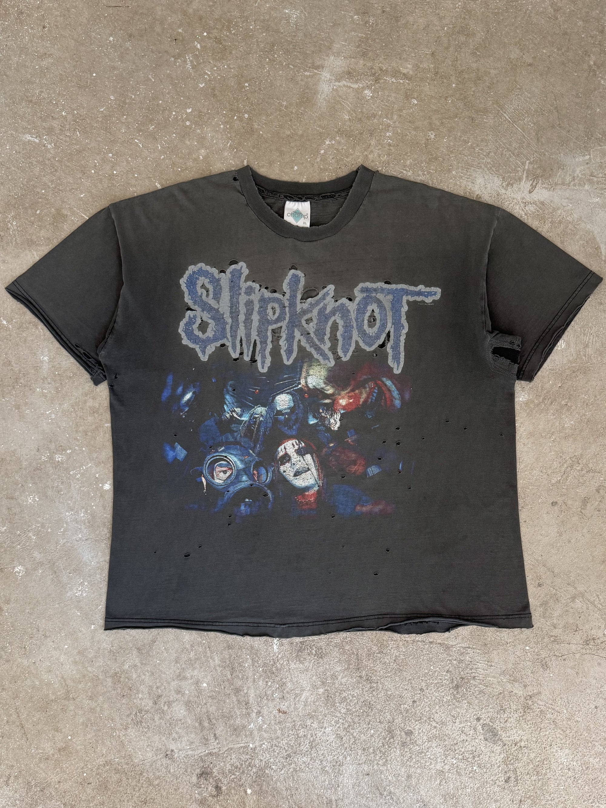 2001 Slipknot Faded Repaired Tee (XL)