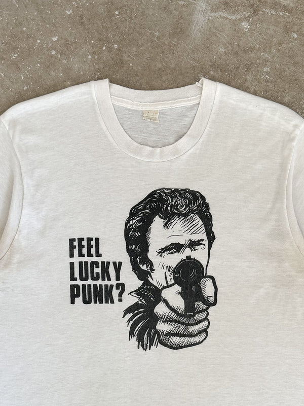 1980s "Feel Lucky Punk?" Tee (M)