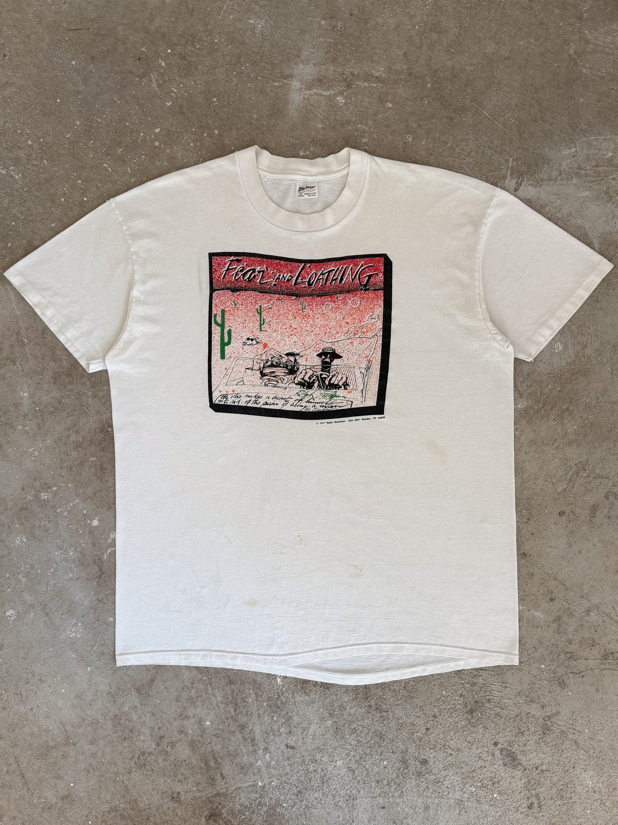 Late 80s "Fear and Loathing in Las Vegas" Tee (XL)