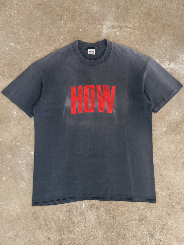 1980s "How" Faded Tee (L)