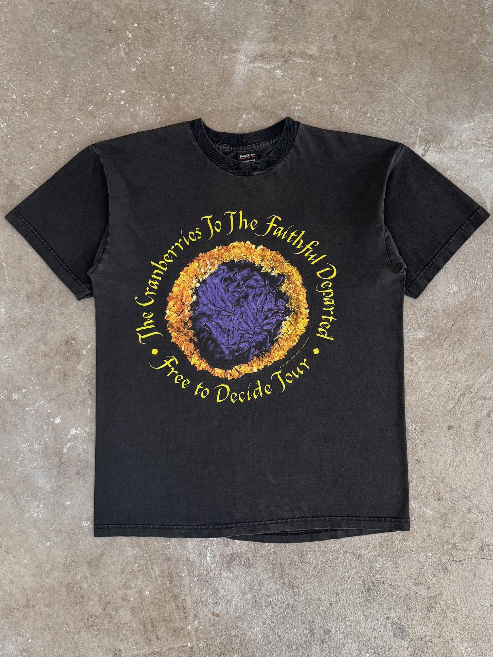 1996 The Cranberries "Free to Decide" Tour Tee (L)