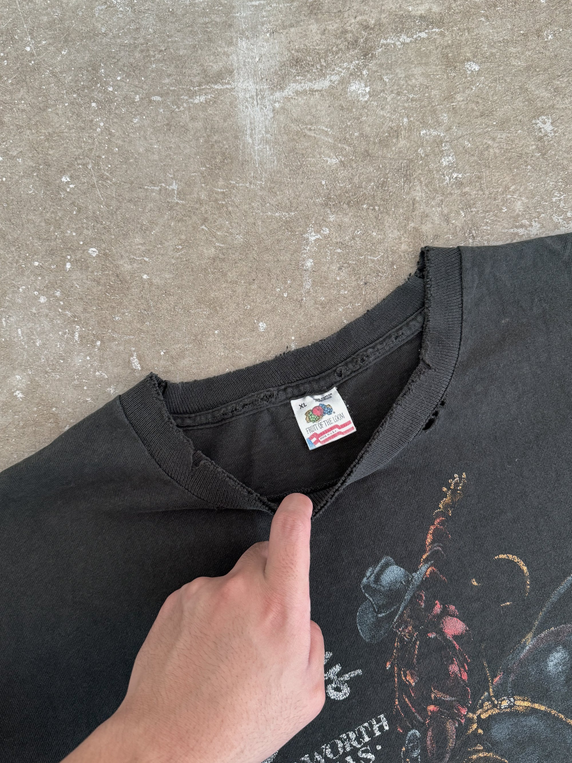 Early 90s "Billy Bob's" Thrashed Tee (XL)