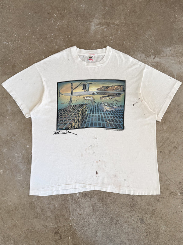 Early 90s Salvador Dali "The Disintegration of the Persistence of Memory" Tee (XXL)