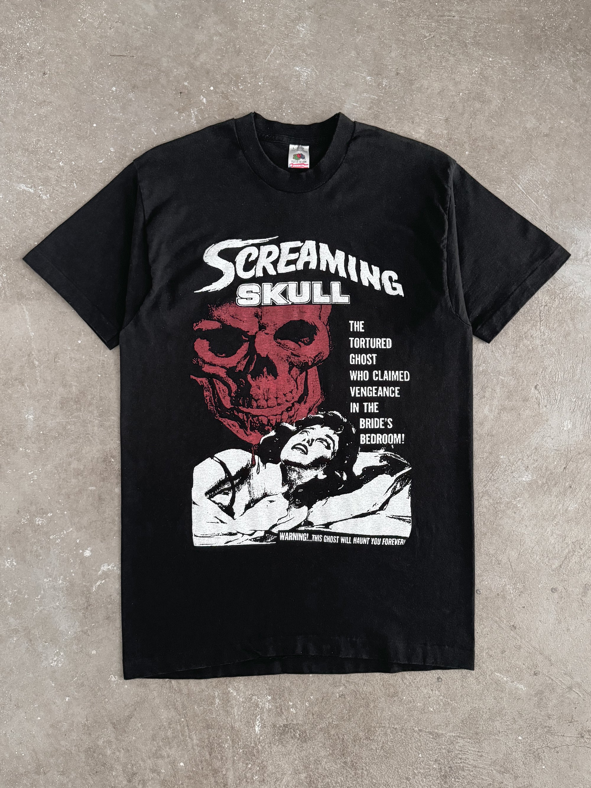 1990s "Screaming Skull" Tee (M)