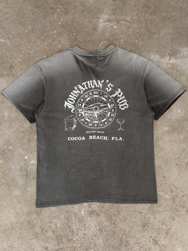 1990s "Johnathan's Pub" Faded Pocket Tee (L)