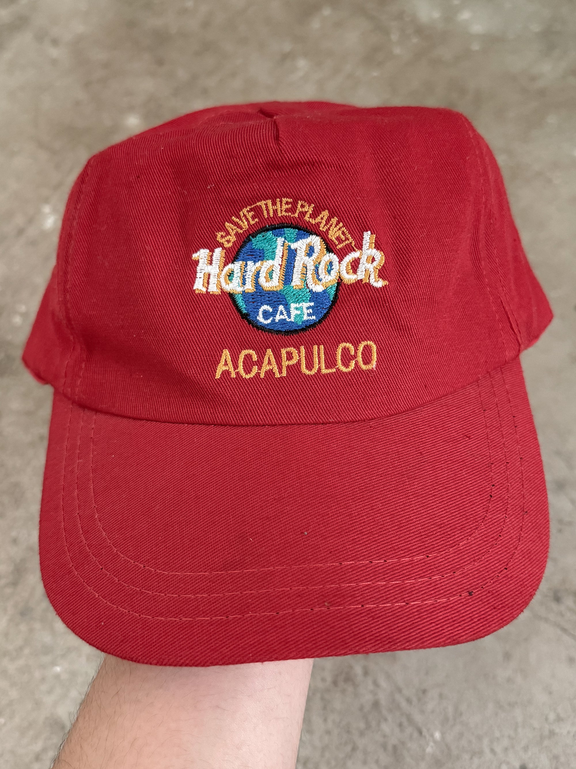 1990s "Hard Rock Acapulco" Trucker Hat