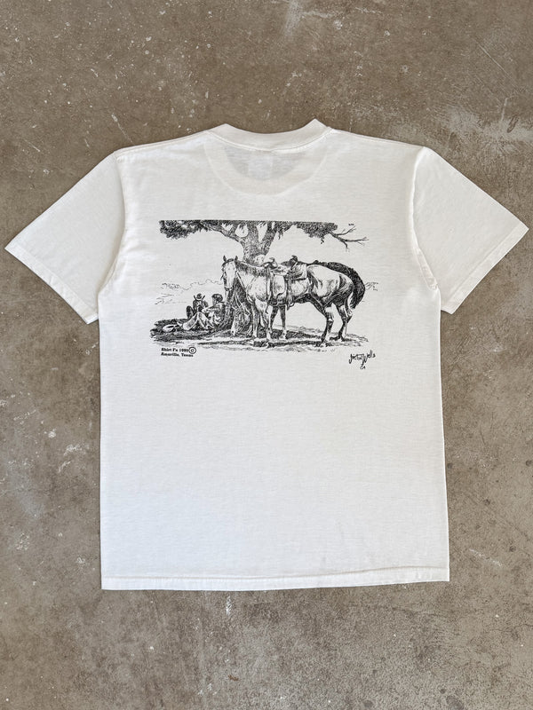 1990s "Texas Cowboy Artist" Tee (M)