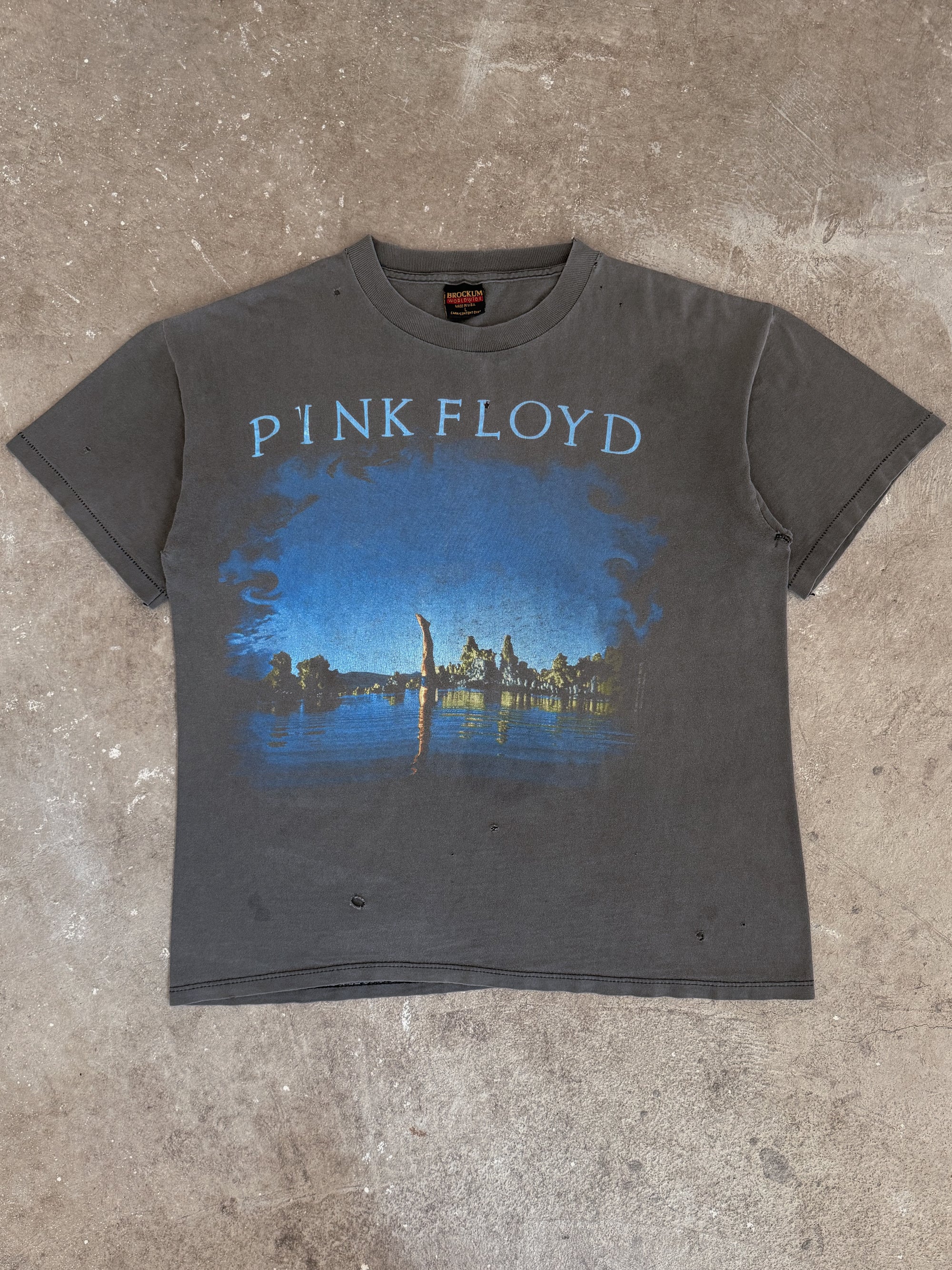 1992 Pink Floyd "Wish You Were Here" Faded Tee (L)