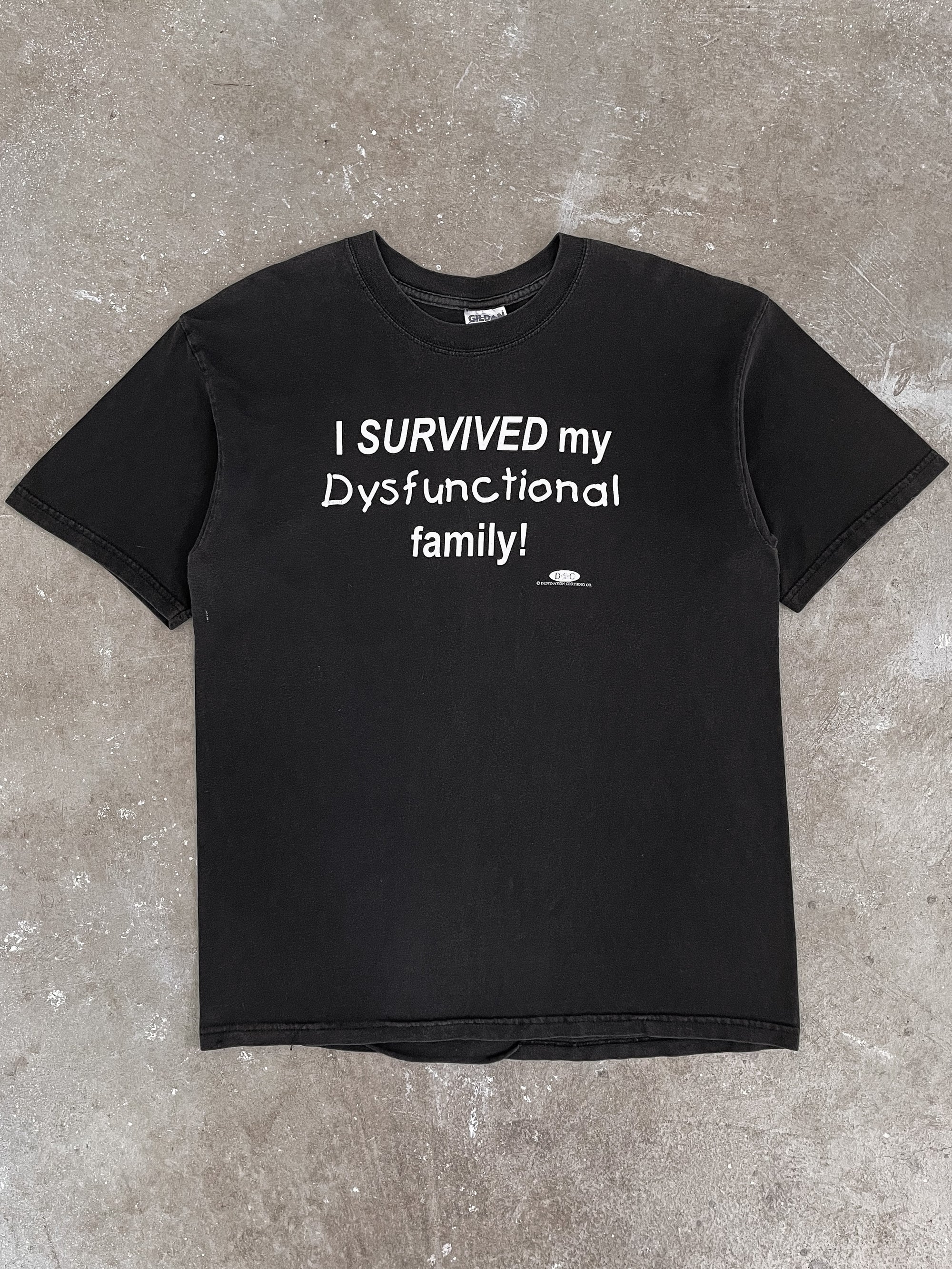 2000s “I Survived My Dysfunctional Family!” Tee (L)