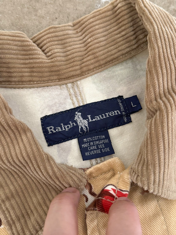 1980s Polo Ralph Lauren Cowboy Cropped Jacket (M)