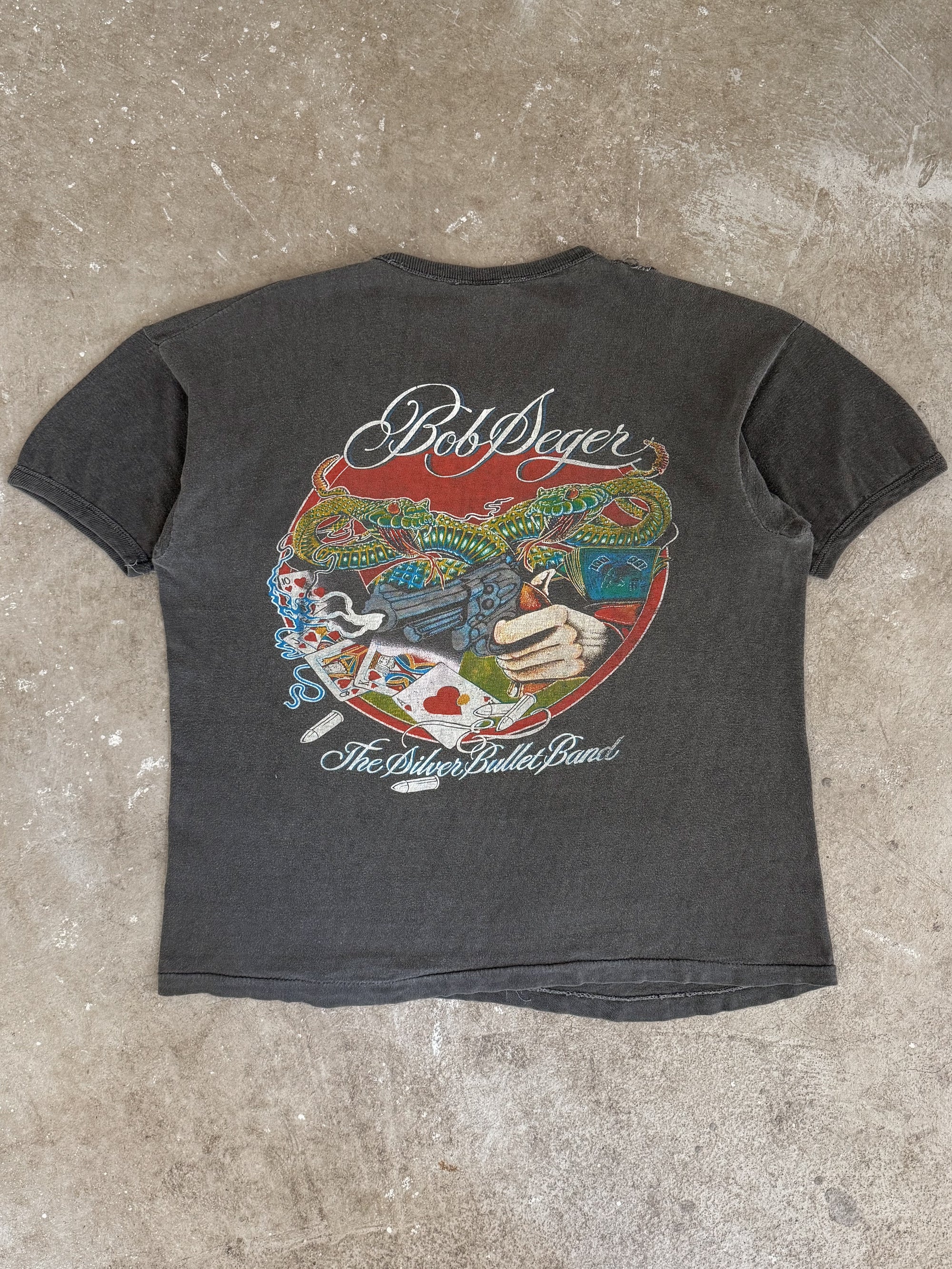 1980s Bob Seger Faded Lot Tee (M)