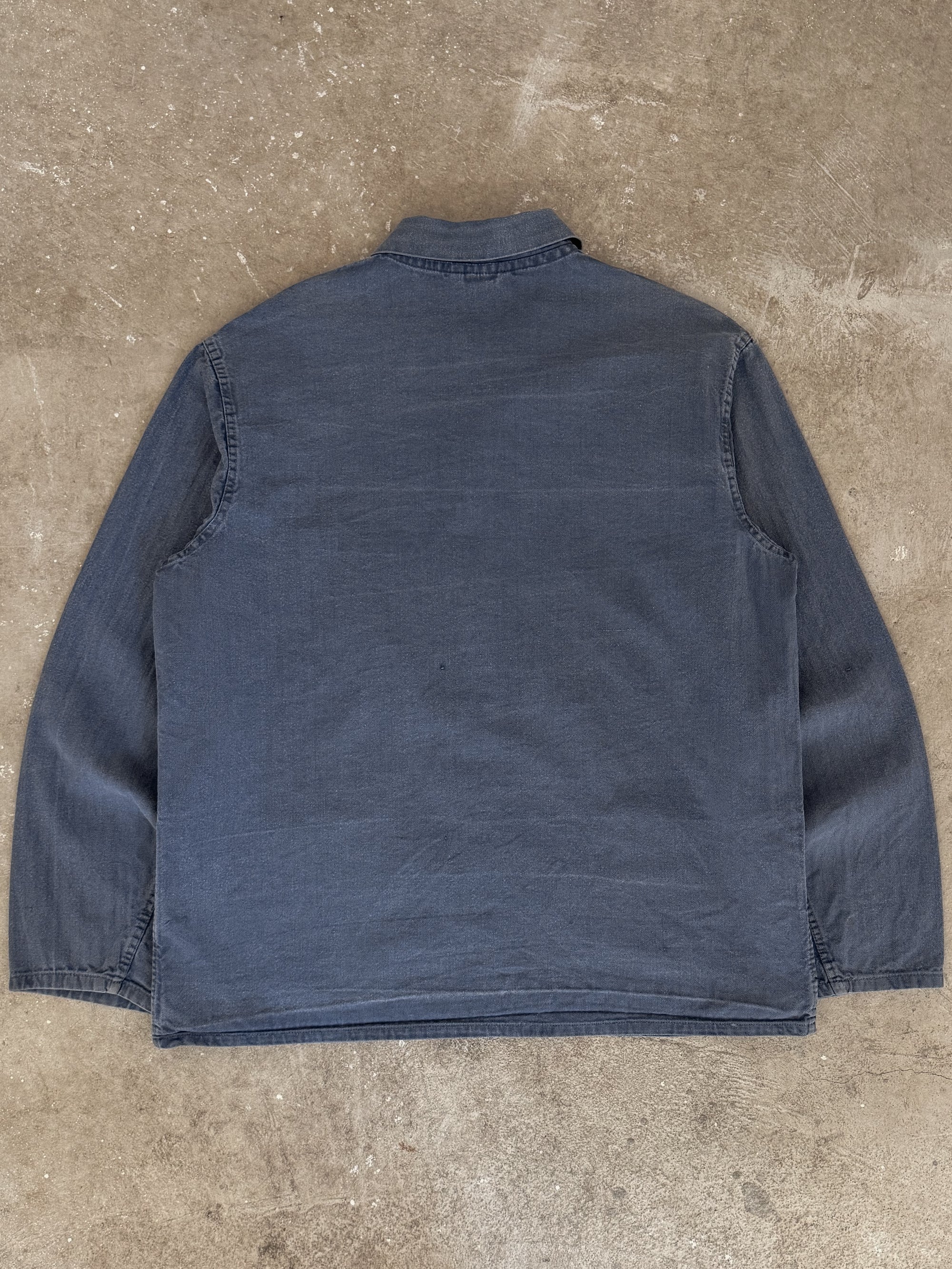 1980s Blue HBT French Chore Jacket (L)