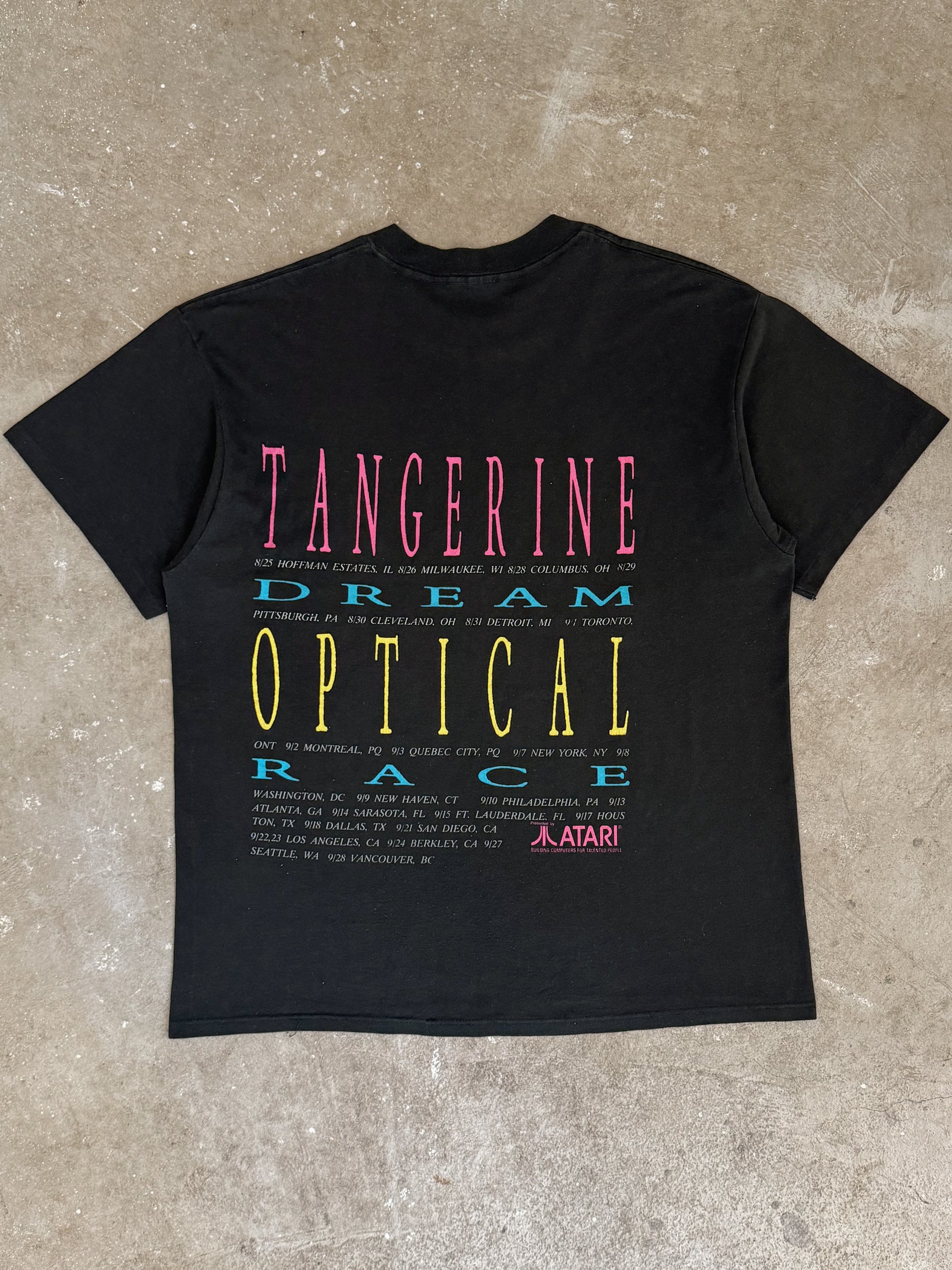 1988 Tangerine Dream "Optical Race" Tee (L)