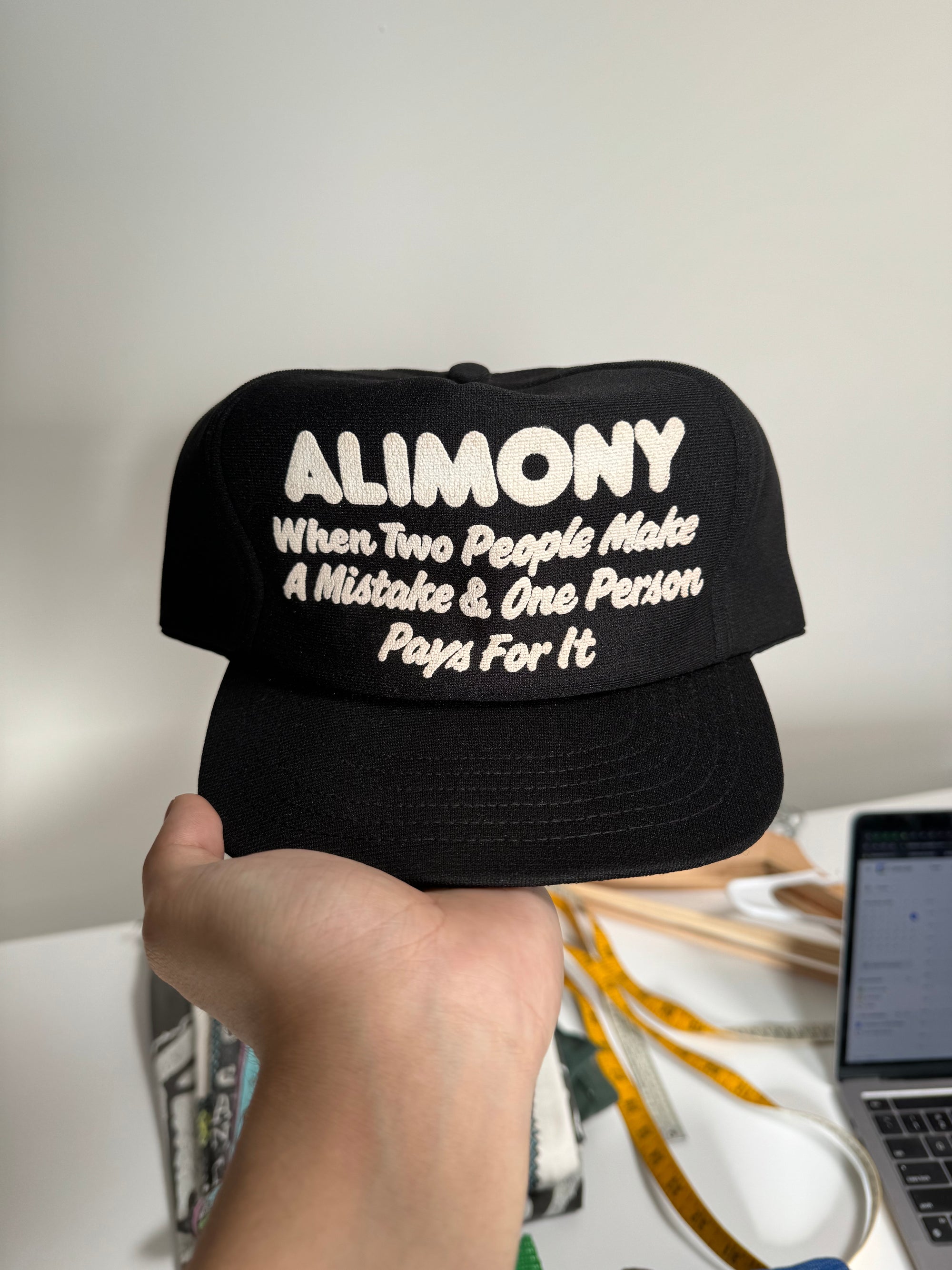1980s “Alimony” Trucker Hat