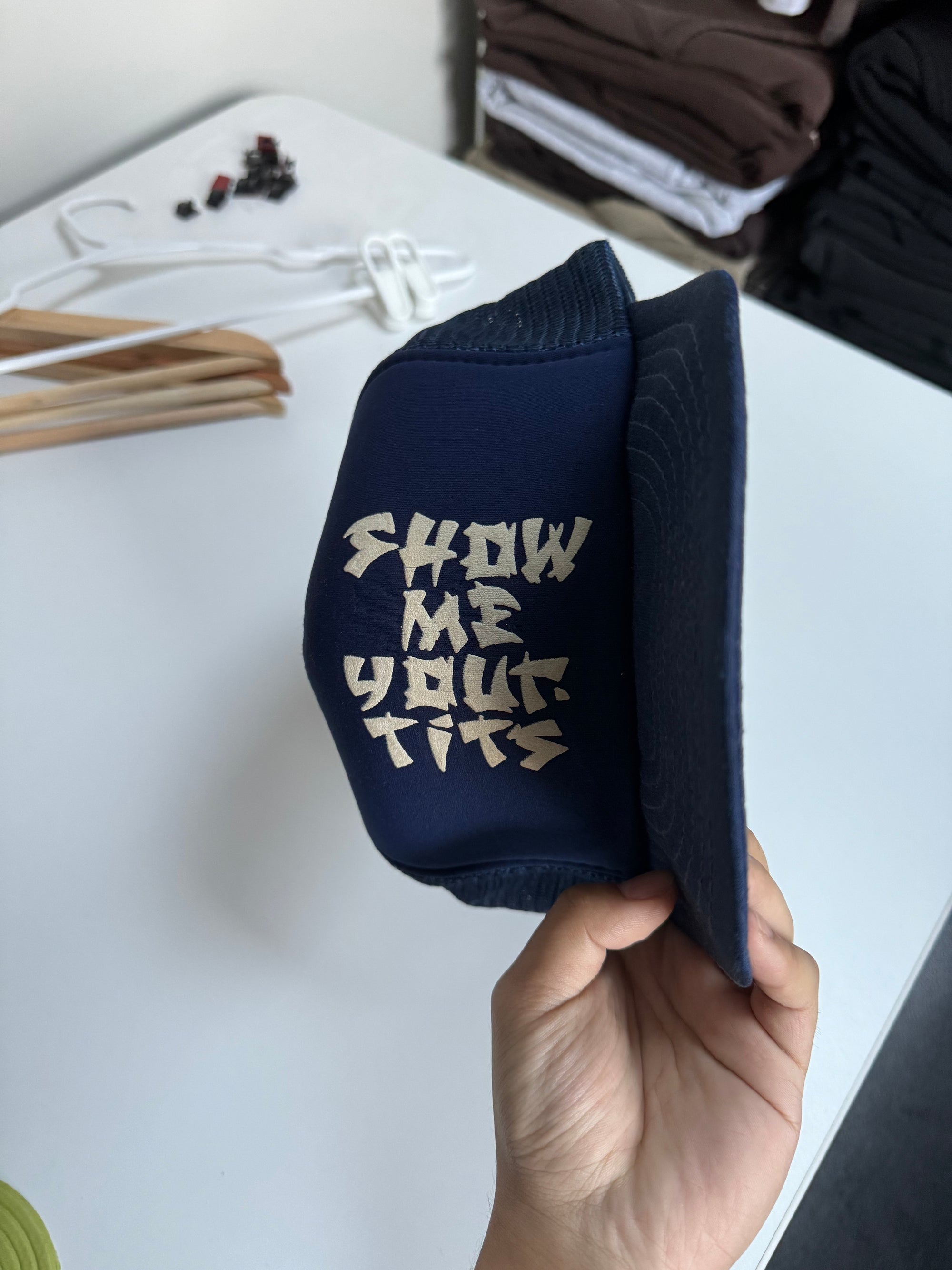 1980s “Show Me Your Tits” Trucker Hat