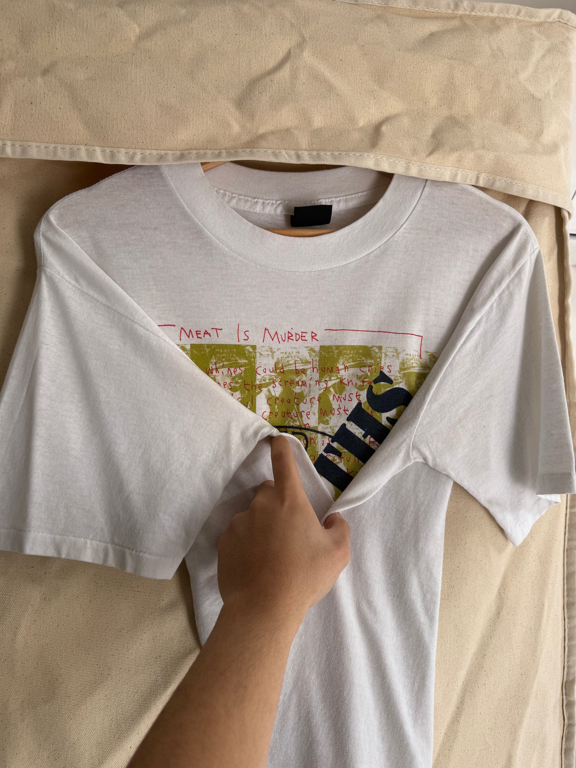 1985 The Smiths "Meat Is Murder" Tee (M)