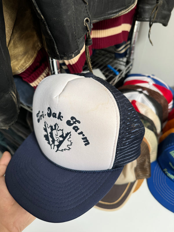 1990s “Tri-Oak Farm” Trucker Hat