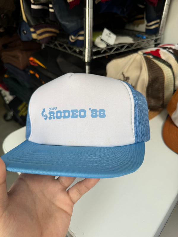 1980s "Rodeo '86" Trucker Hat