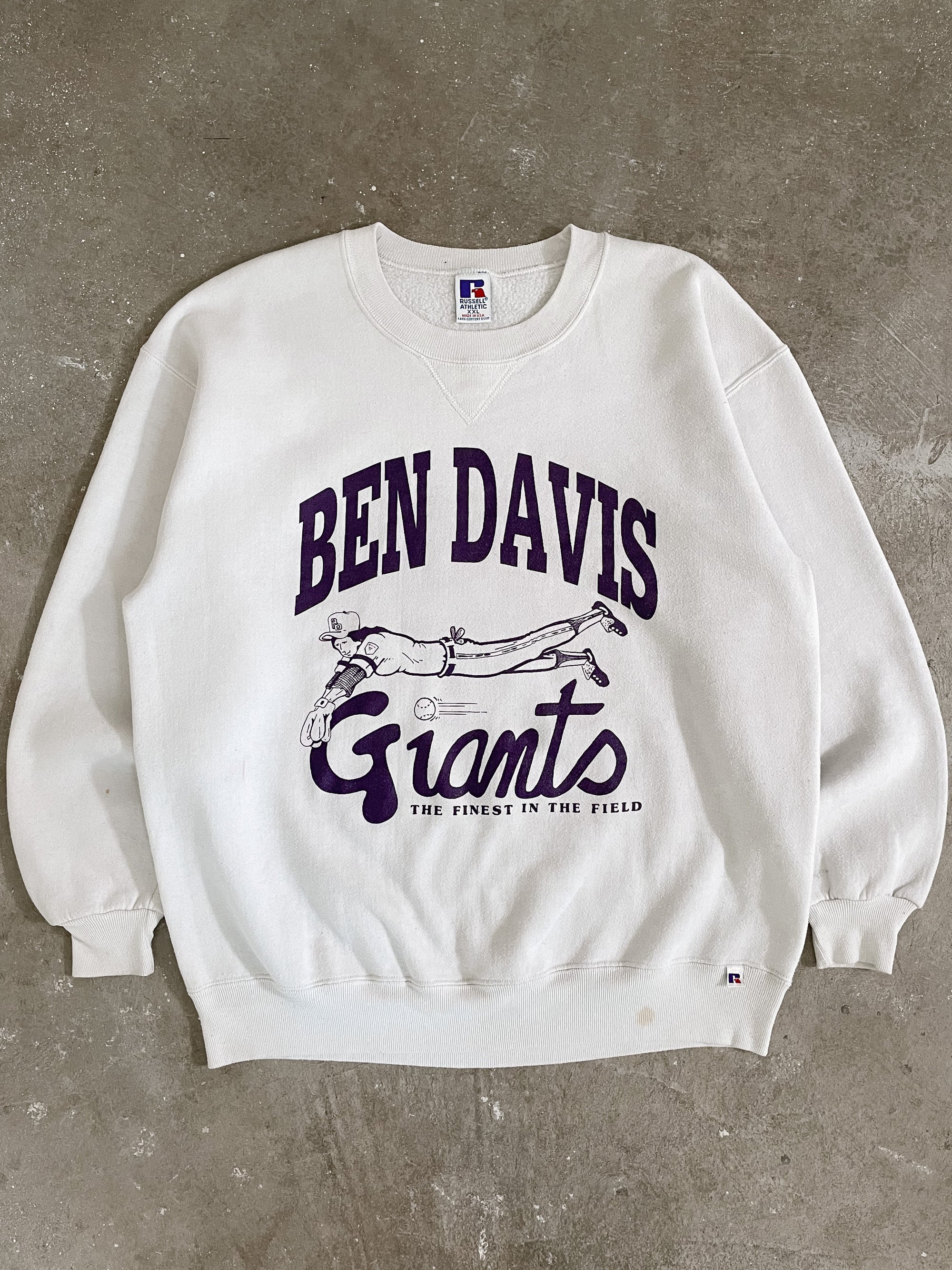 1990s Russell “Ben Davis Giants” Sweatshirt (XL)