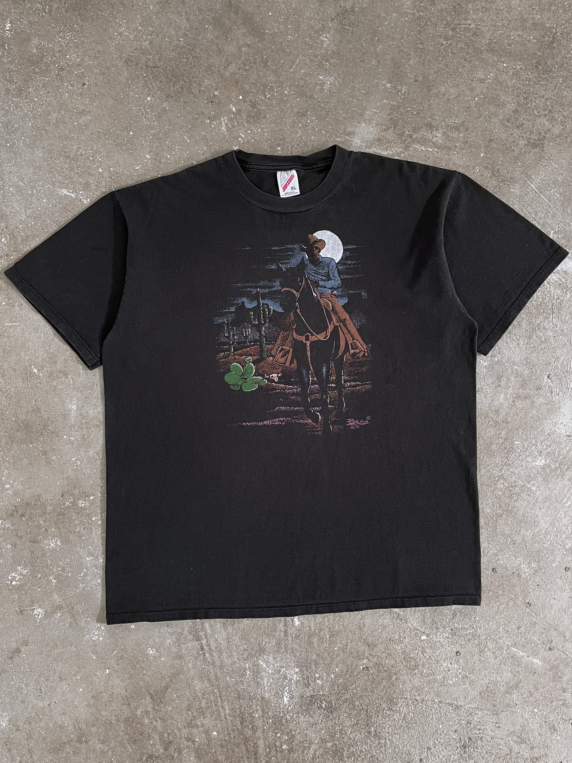 1990s “Cowboy Art” Tee (XL)