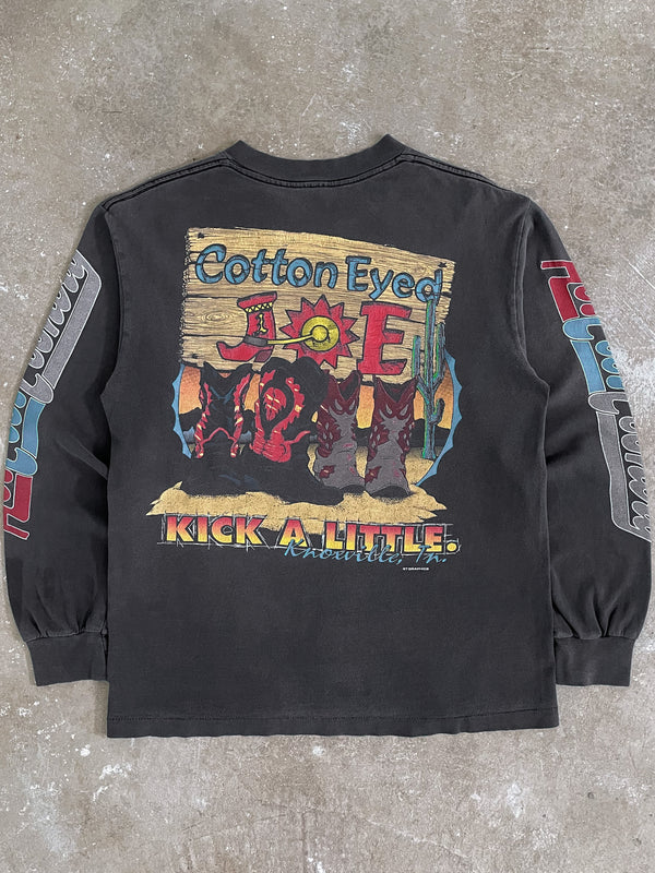 1990s “Cotton Eyed Joe” Single Stitched Long Sleeve Tee (M)