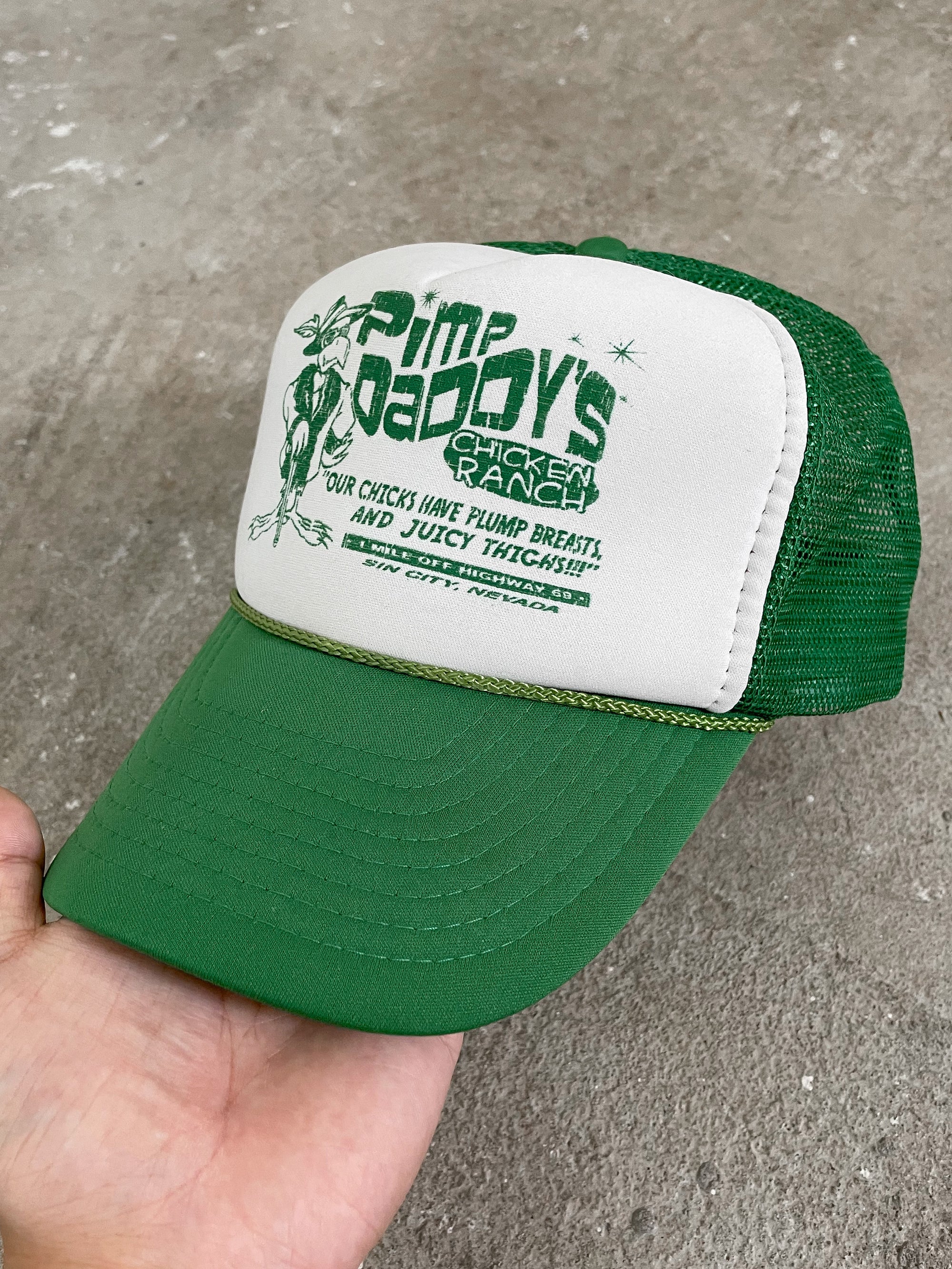 1990s “Pimp Daddy’s Chicken Ranch” Trucker Hat