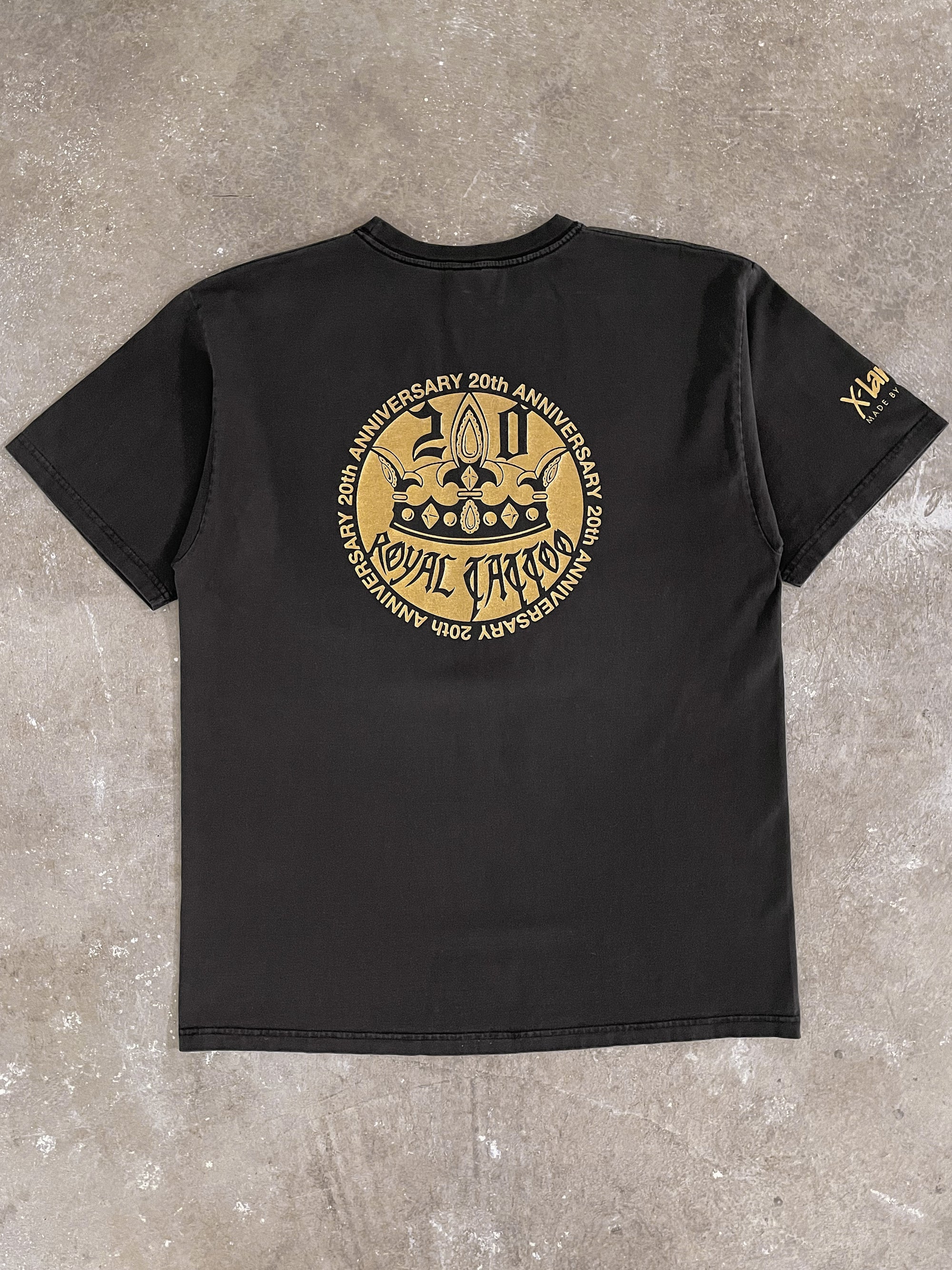 1990s “Royal Tattoo” Faded Tee (L)