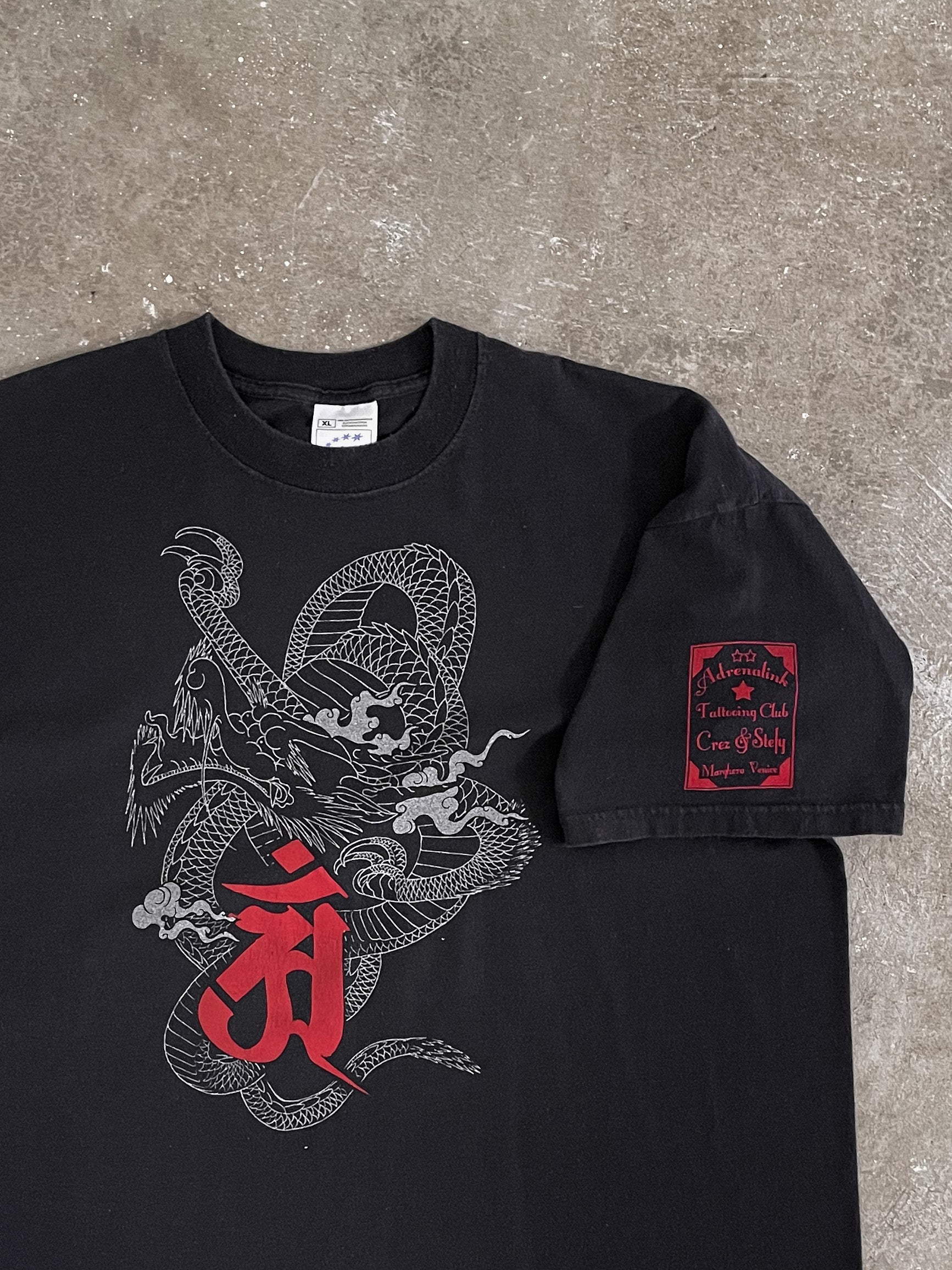 1990s “Adrenalink Tattooing Club” Tee (XL)