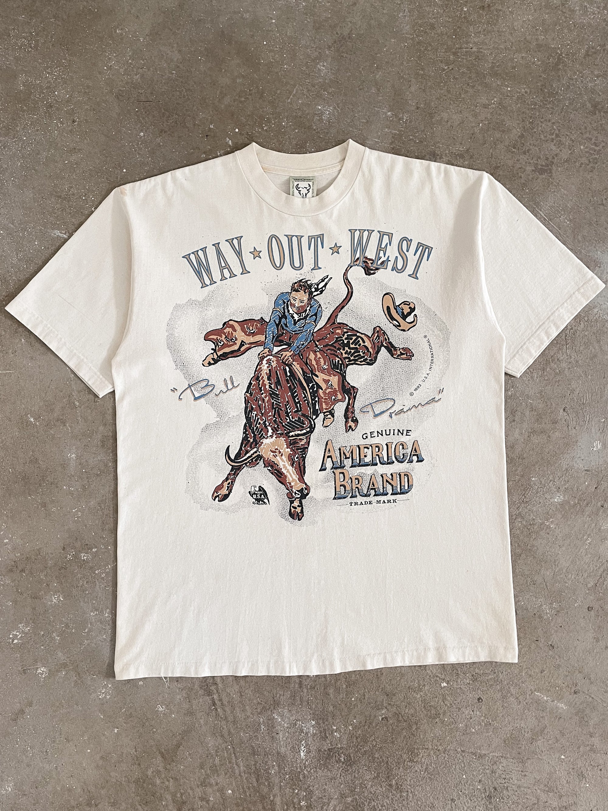 1990s “Way Out West” Single Stitched Tee (XL)