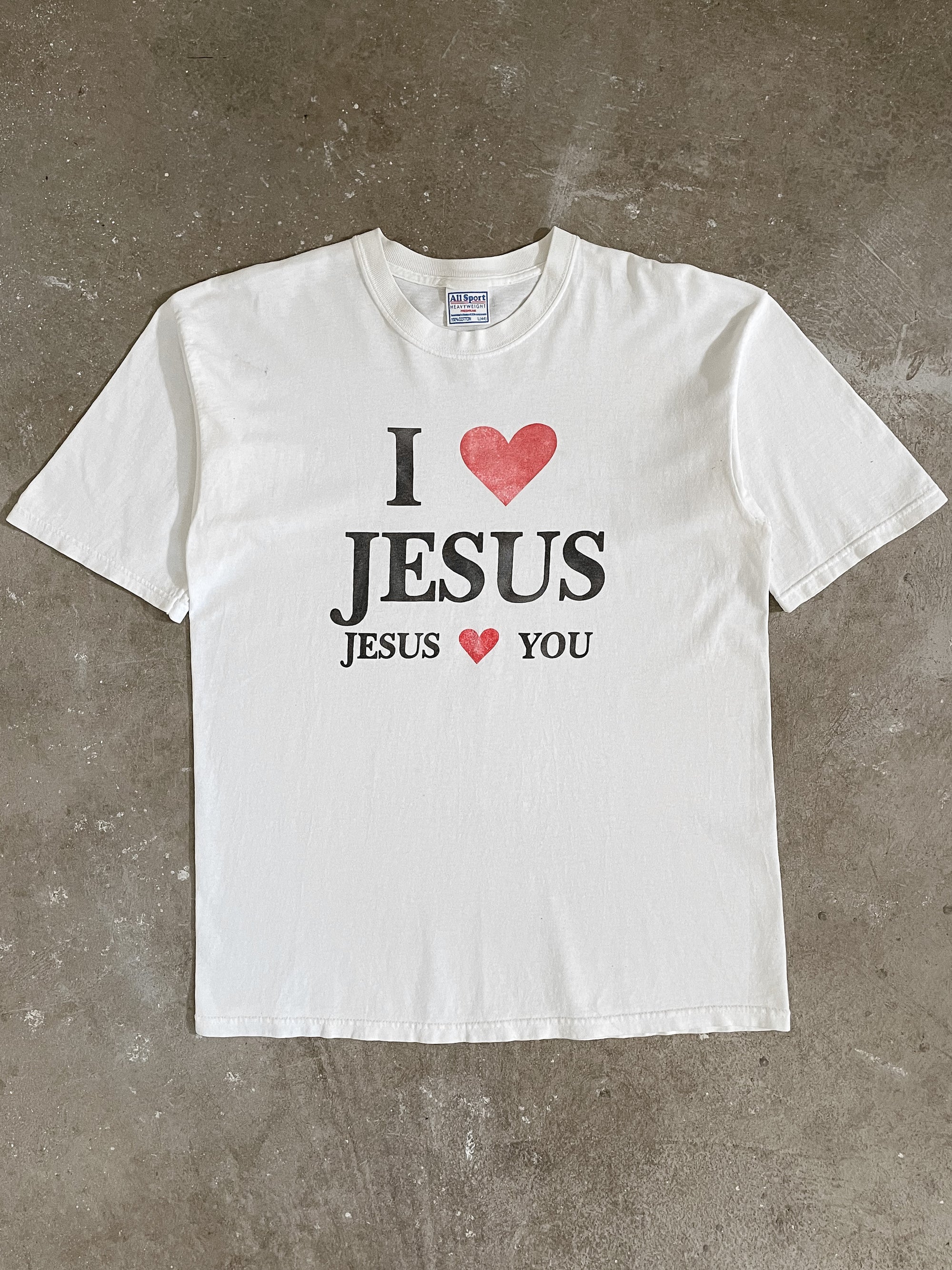 1990s “I Love Jesus” Tee (M/L)