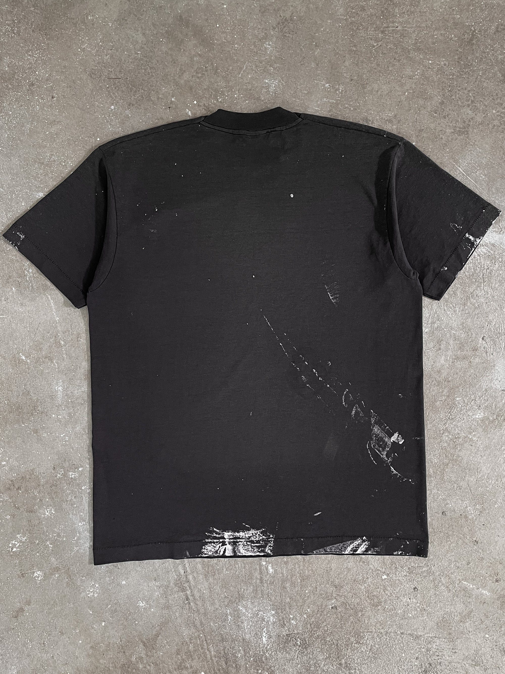 1990s Painted Faded Black Tee (XL)