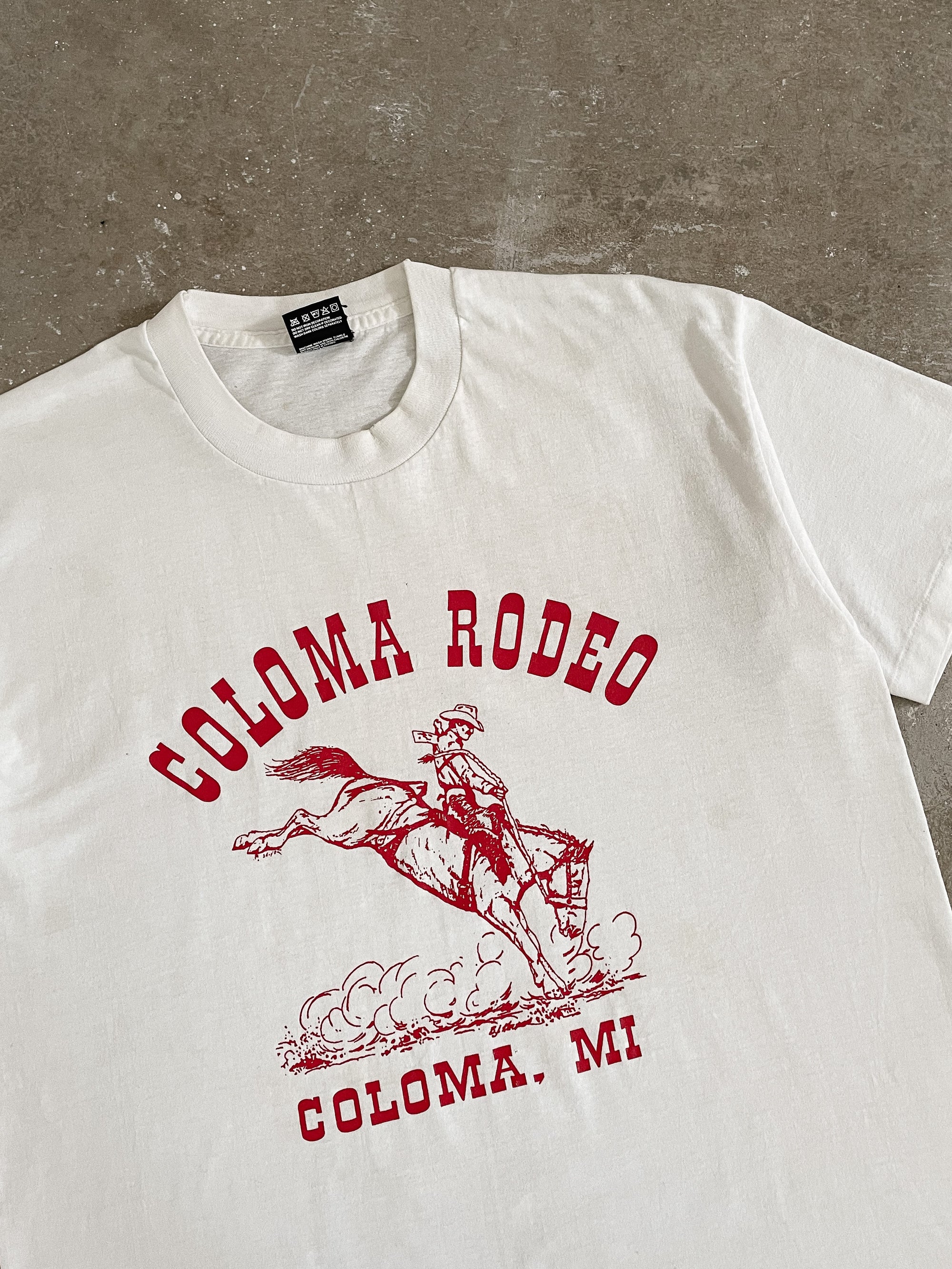 1990s “Coloma Rodeo” Single Stitched Tee (M/L)