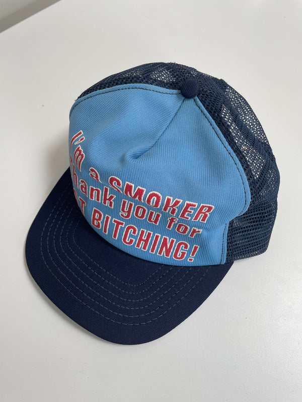 1980s “I’m A Smoker” Trucker Hat