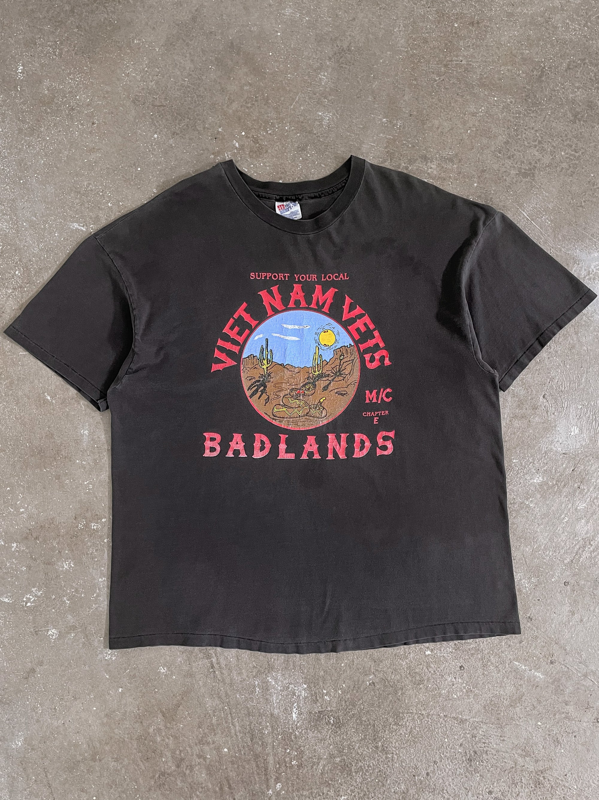 1990s “Badlands” Faded Single Stitched Tee (XXL)