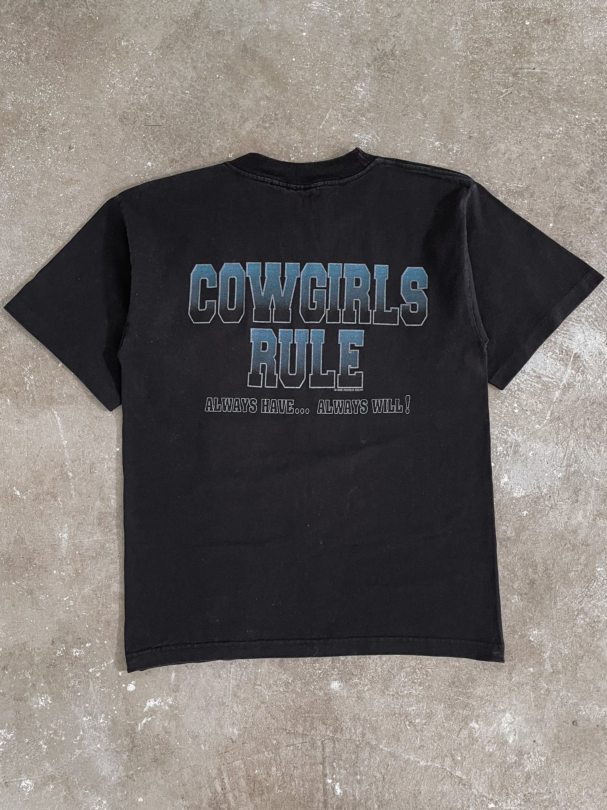 1990s “Cowgirls Rule” Tee (S/M)