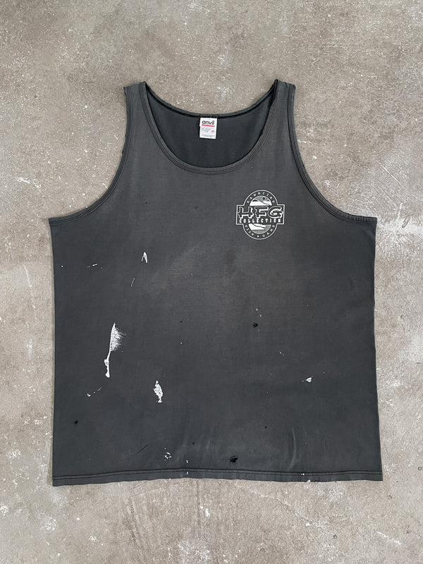 Early 00s “Fatal Attraction” Sun Faded Painted Tank Top (XXL)