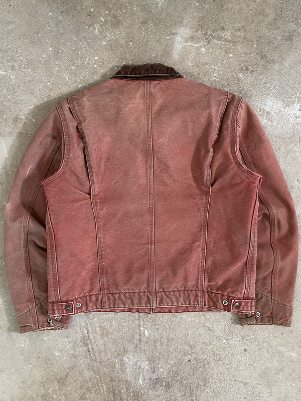 Carhartt Faded Vintage Rose Lined Work Jacket (S/M)