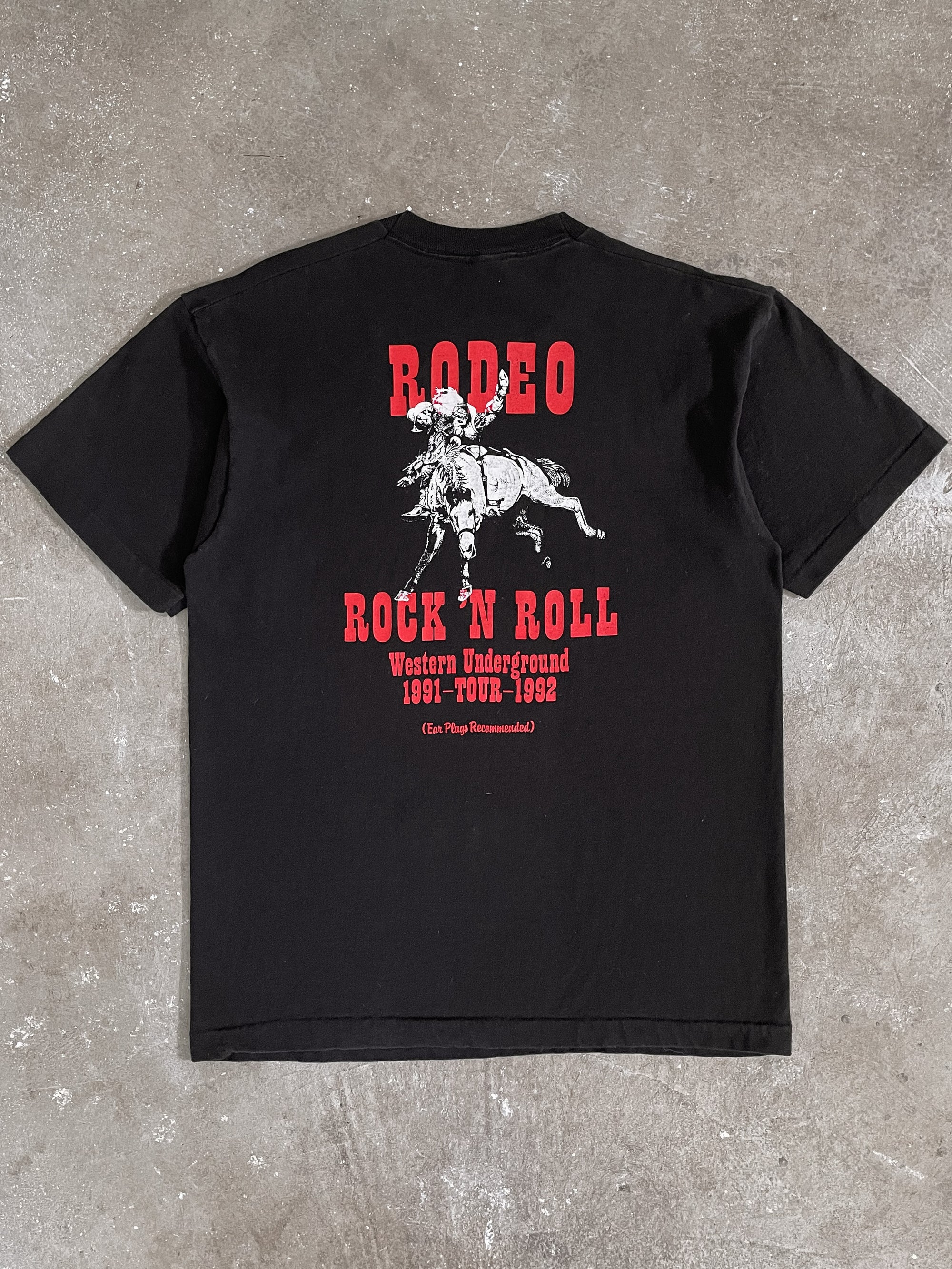 1990s “Rodeo Rock N Roll” Chris LeDoux Single Stitched Tee (L)