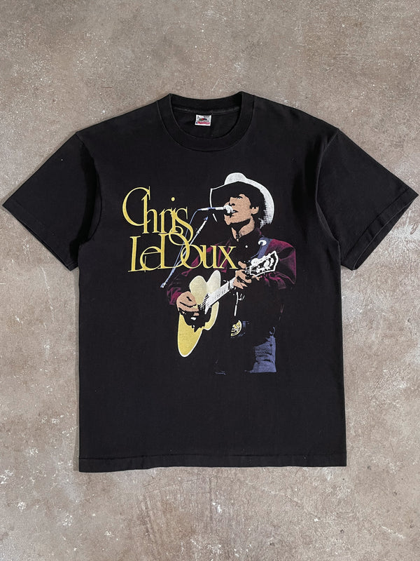 1990s “Rodeo Rock N Roll” Chris LeDoux Single Stitched Tee (L)