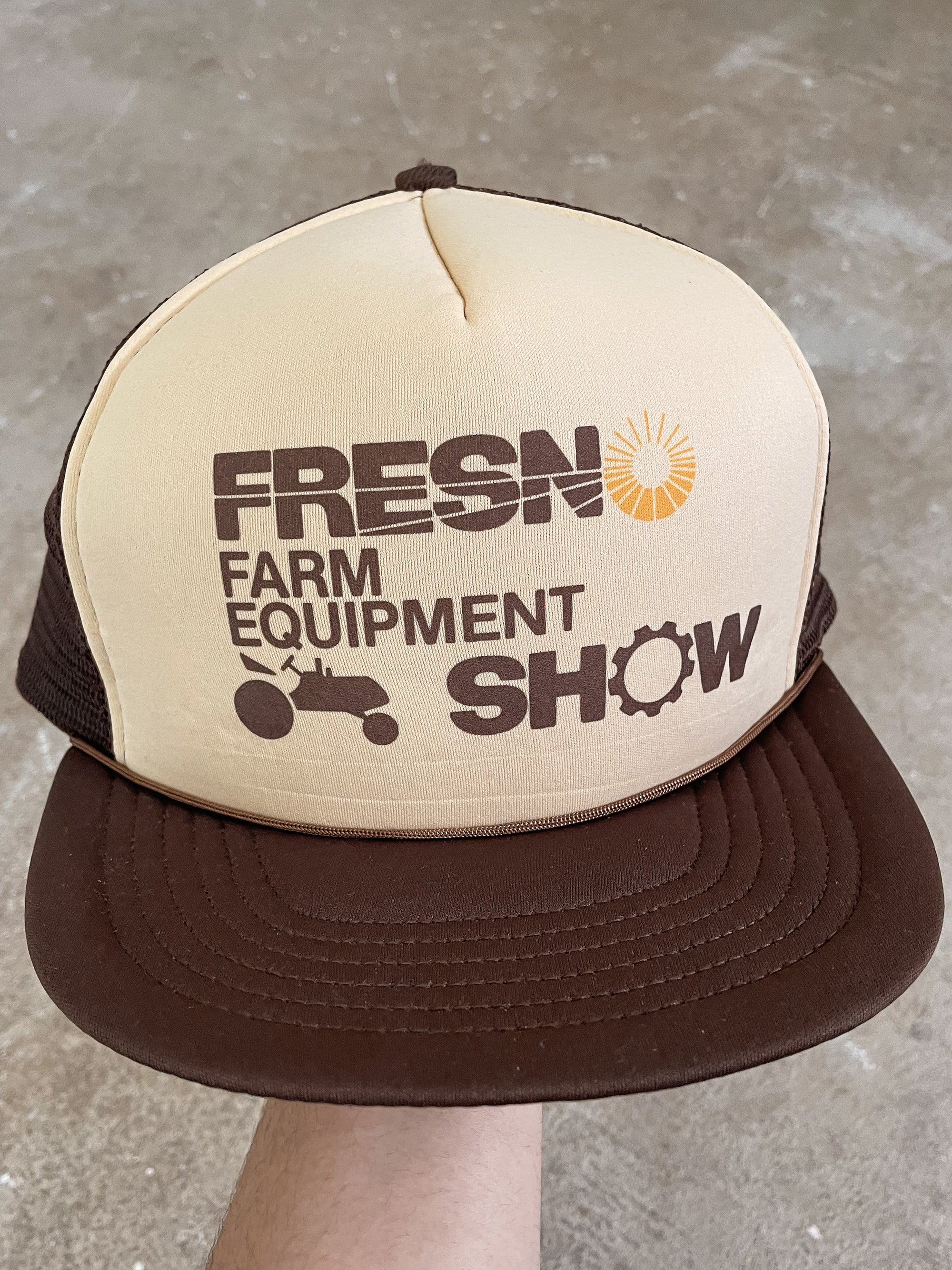 1990s “Fresno Farm Equipment Show” Trucker Hat
