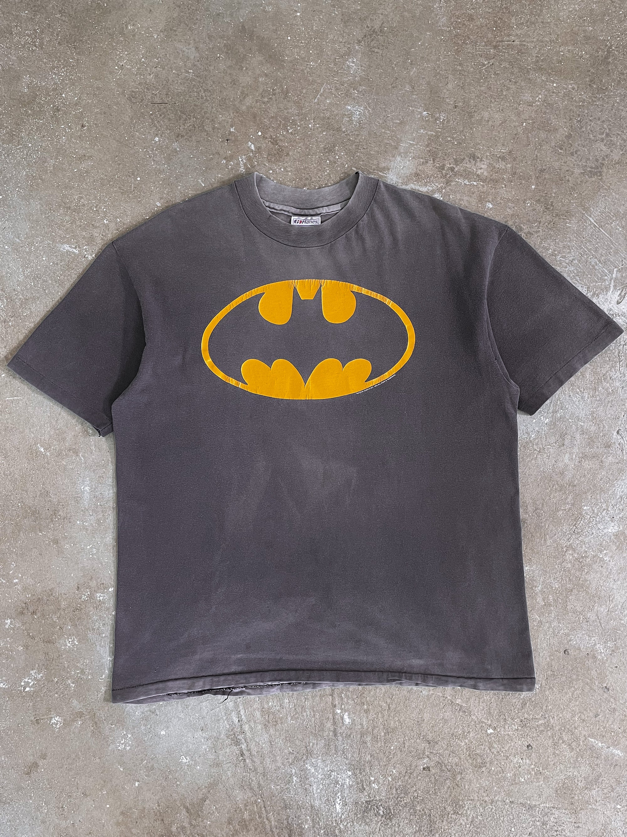 1990s “Batman” Sun Faded Single Stitched Tee (L)