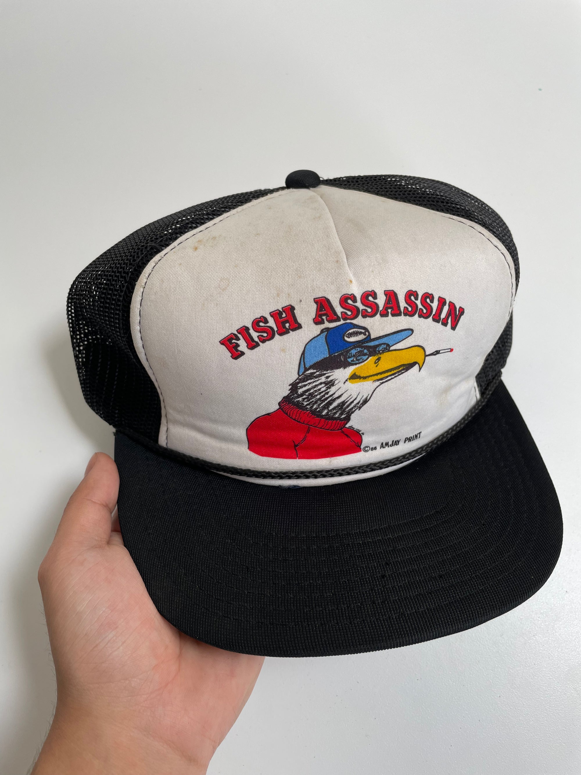 1980s “Fish Assassin” Trucker Hat