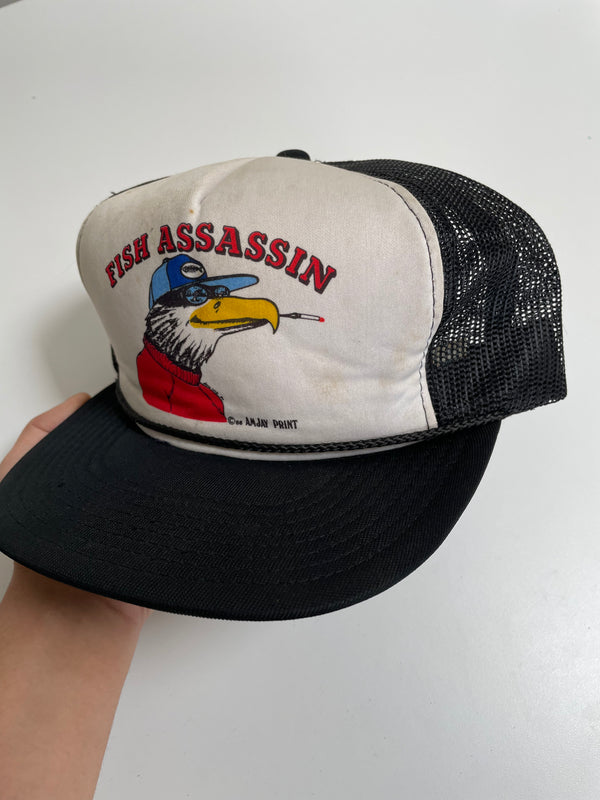 1980s “Fish Assassin” Trucker Hat