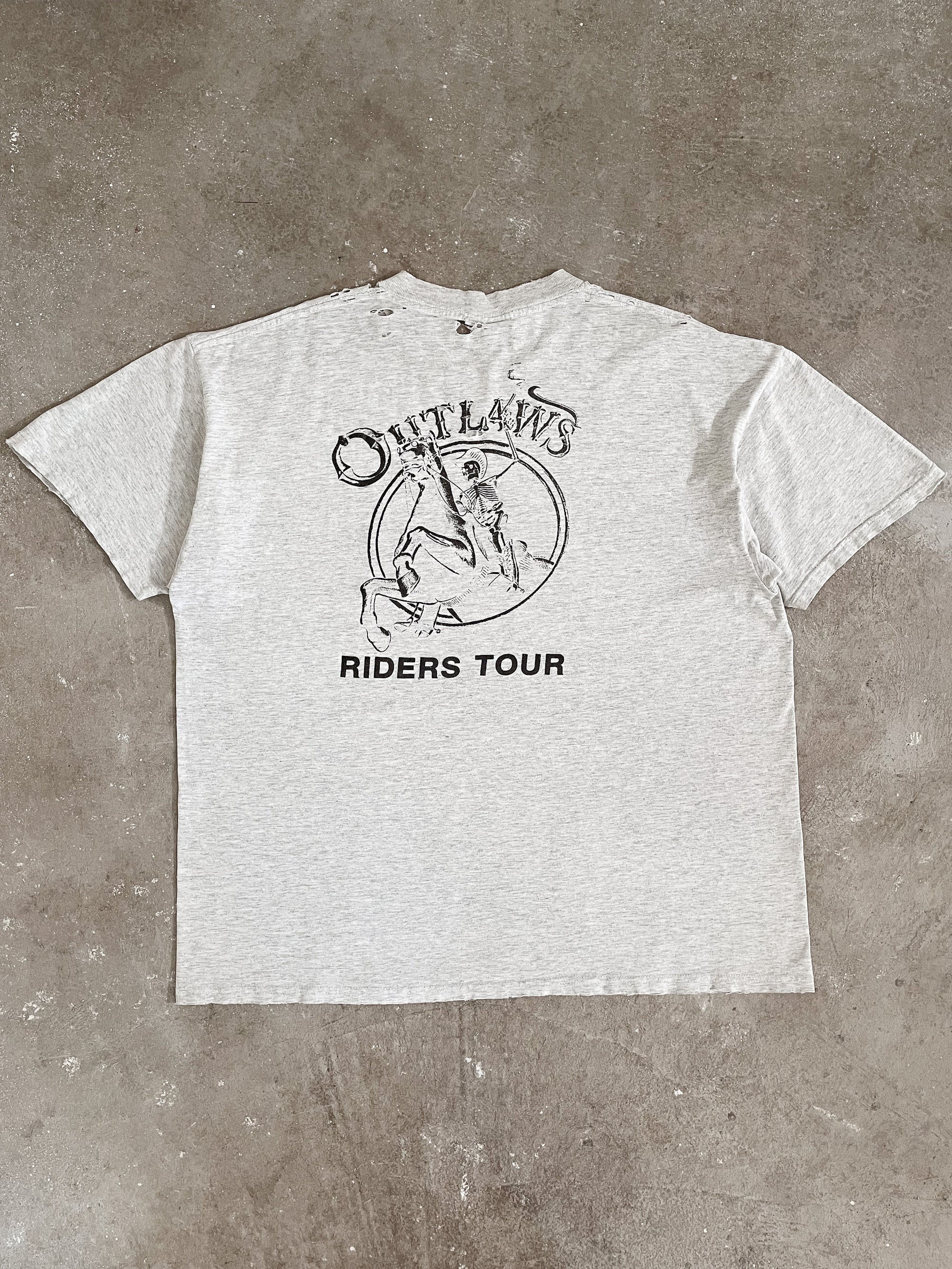 1990s Thrashed “Outlaws Riders Tour” Tee (XL)