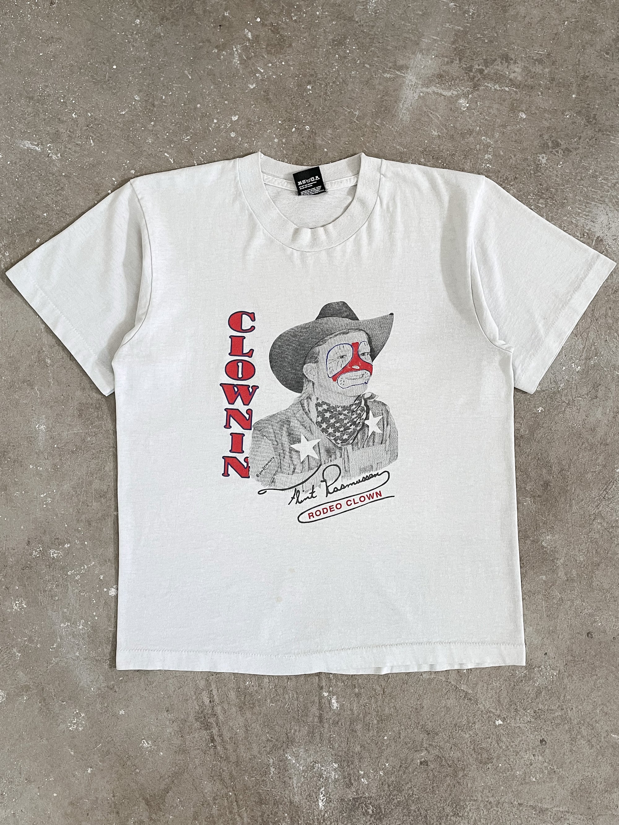 1990s “Rodeo Clown” Single Stitched Tee (S/M)