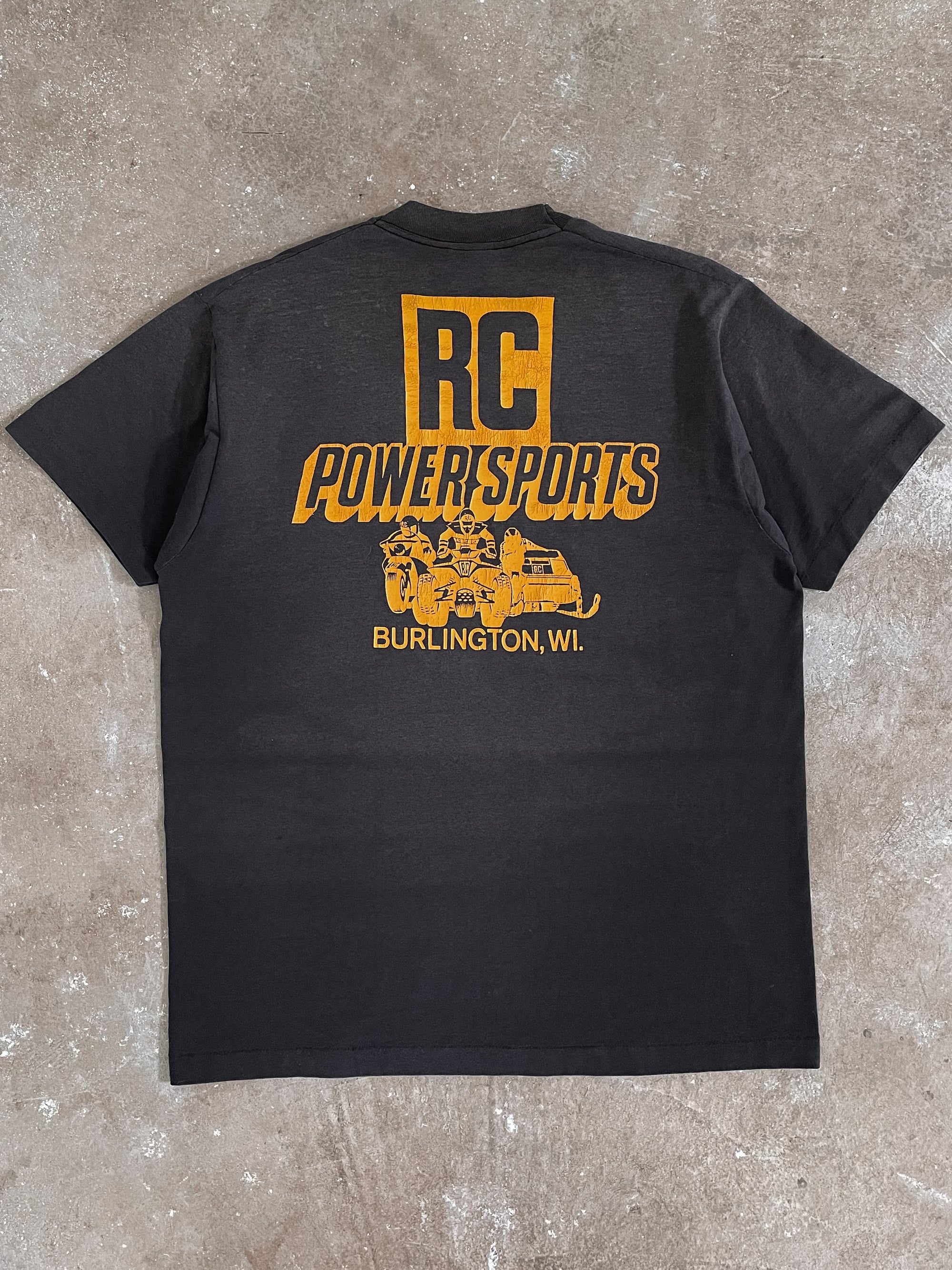 1990s “RC Power Sports” Sun Faded Single Stitched Tee (L/XL)