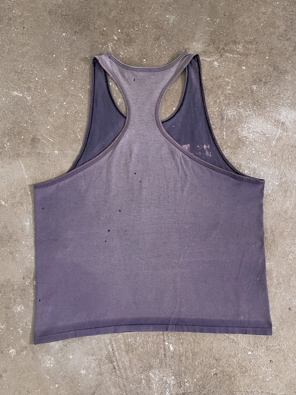 1990s “Michigan Wolverines” Sun Faded Single Stitched Tank Top (XL)