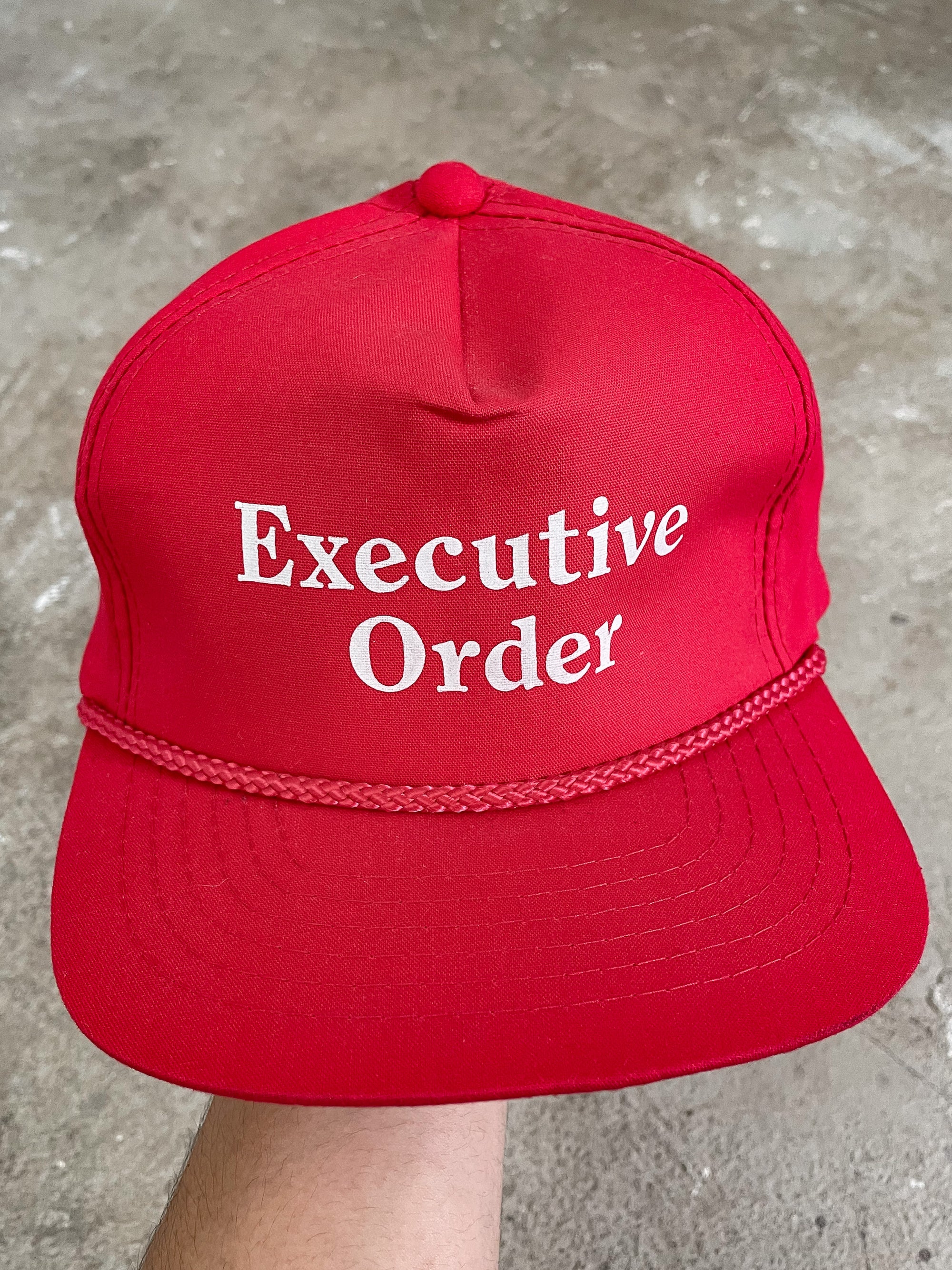1990s “Executive Order” Trucker Hat