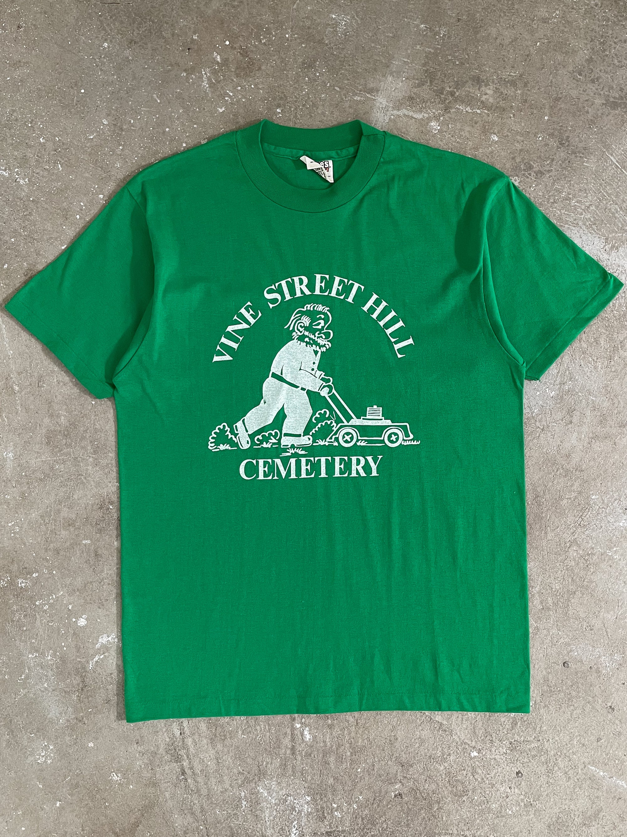 1980s “Vine Street Hill Cemetery” Tee (M)